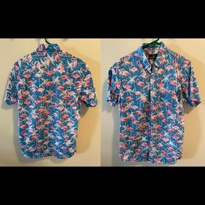 Men’s Flamingo Button-Down